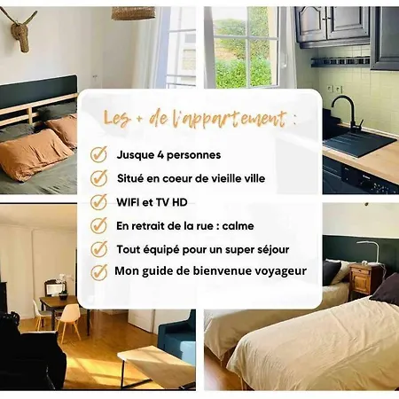 Apartment Matolo, Appart Coeur De Vieille 4 Pers. Wifi Boulogne-sur-Mer